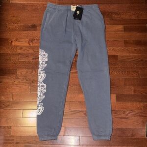 SHE Darc Sport Wolves Norse Blue Joggers Women Size: Medium NWT
